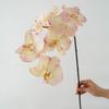 High Quality Luxury Flowers Latex 8 Heads Butterfly Orchids Artificial Real Touch Phalaenopsis Orchid Wedding Decor