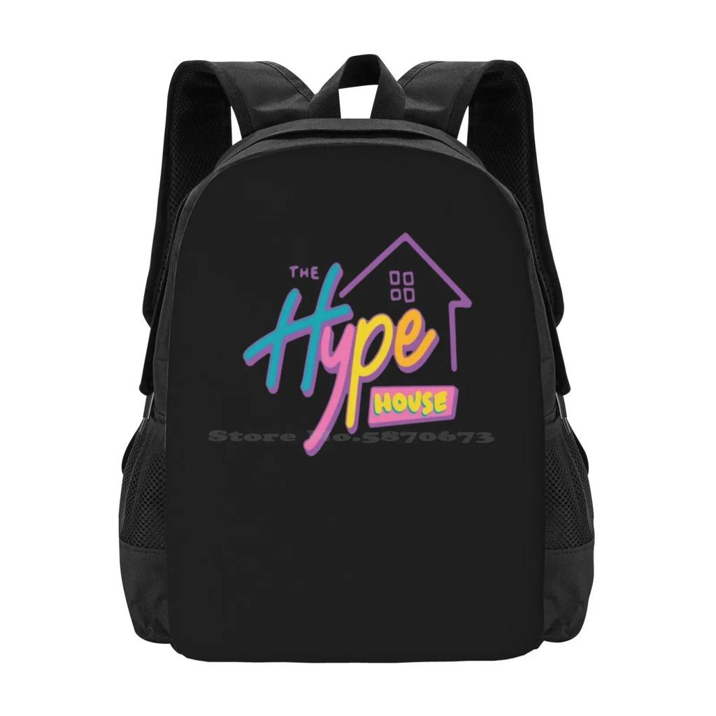 The House Backpacks For School Teenagers Girls Travel Bags Eboy Egirl House