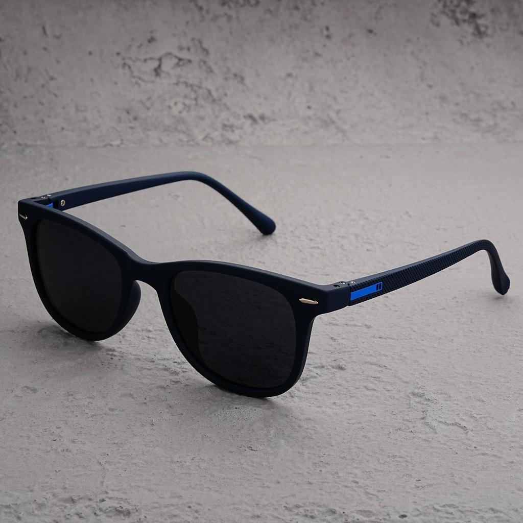 Cool Black Men's Polarized Sunglasses for Driving & Outdoor Sports