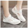 Women's  Knit Cutout Sneakers Breathable Slip-on Lightweight Casual Shoes