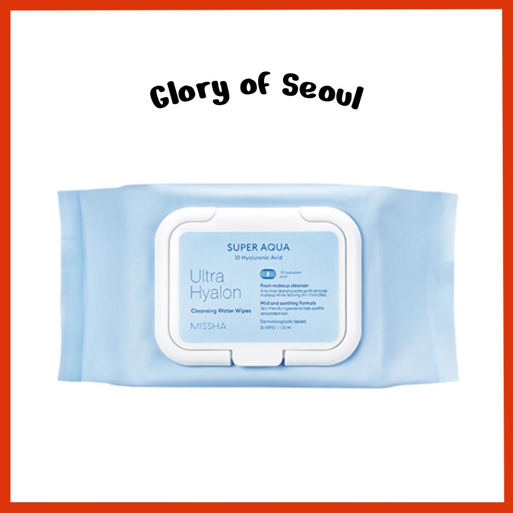 

MISSHA Super Aqua Ultra Hyalron Cleansing Water Tissue 30ea