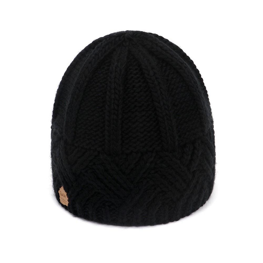 Letter Home Hat Winter Thick Autumn Hats Skullies Caps Women Knitted  Caps Korean Beanies