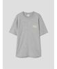 Saendeusaundeu (Unisex) Basic Cocoon Fit T-Shirt Gray