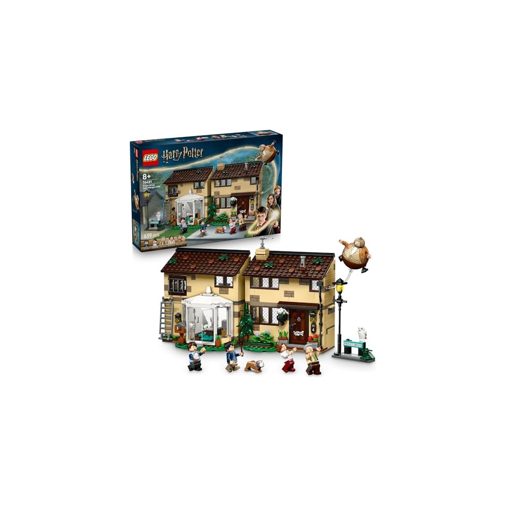 

LEGO Harry Potter Privet Drive Set 8-10 Years Old Building Blocks Toy for Kids