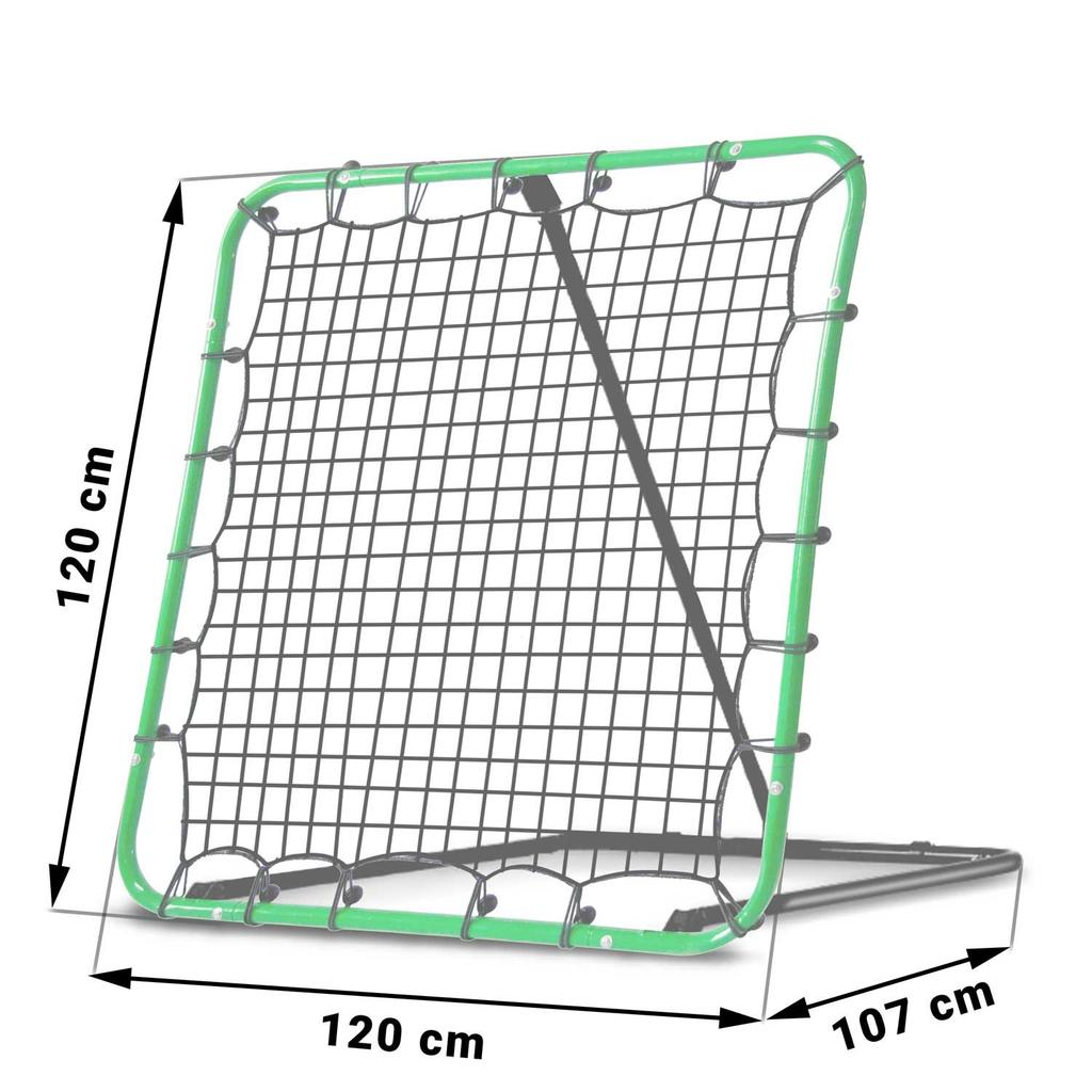 Neo-Sport Rebounder Training Goal 120 X 120 Cm