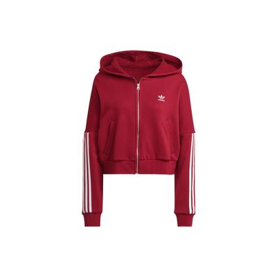Originals Adicolor Classics Full-Zip Relaxed Hoodie Legacy Red Women HM2133
