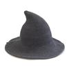 2025 Halloween Witch Hat Long Point Hat Knitted Cap for Women Halloween Party Hat Magical Hat Festival Party Cosplay Decoration