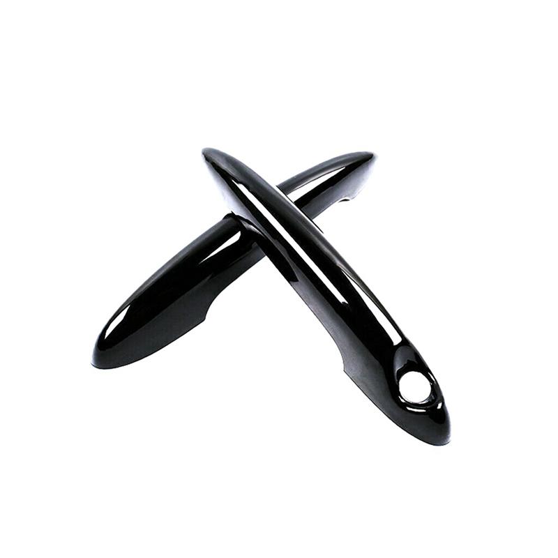 M63K-2Piece Gloss Black Door Outer Handle Car Door Handle Parts Accessories For BMW MINI Cooper S R50 R52 R53 R55 R56 R57 R58 R5