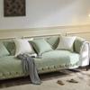 EIFLOY-Vintage Quilted Embroidery Cotton Sofa Slip Covers, Living Room, Non Slip Couch Cover, 1, 2, 3 Seats, Dropshipping