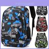 Geometric Pattern Backpack With Oxford Fabric For Daily Use Characters Included)**