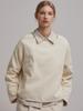 Laleugo Corduroy Square Neck Top (Cream)