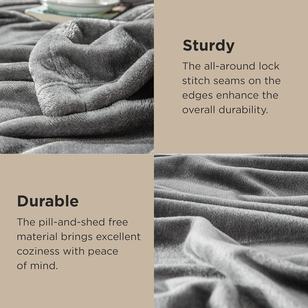 Oversized King Big Blanket Extra Large Soft Blankets for Bed Sofa Couch Travel Camping Party Giant Huge Throws