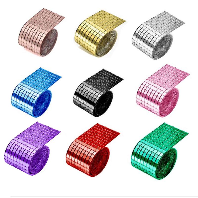 Adesivi Specchio Autoadesivi in Vetro Mosaico 3D: Toppe decorative da parete fai-da-te