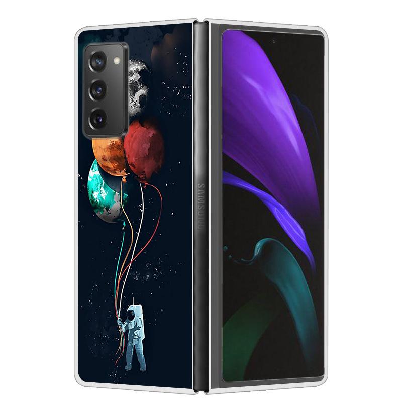 For Samsung Galaxy Z Fold2 Fold4 Fold5 Case Shockproof Hard Plastic PC Back Cover For Samsung Galaxy Z Fold 3 5 4 5G Phone Cases