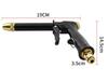 Extended Black Water Gun for Car Wash, Garden, and Pet Bathing