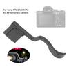 Aluminium Alloy Hot Shoe Thumb Handle Buckle Strap Holder for Sony A7M2 M3 A7R2 R3 A9