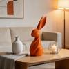 Easter Bunny Statue Ornament - Modern Minimalist Living Room Desktop Home Decor