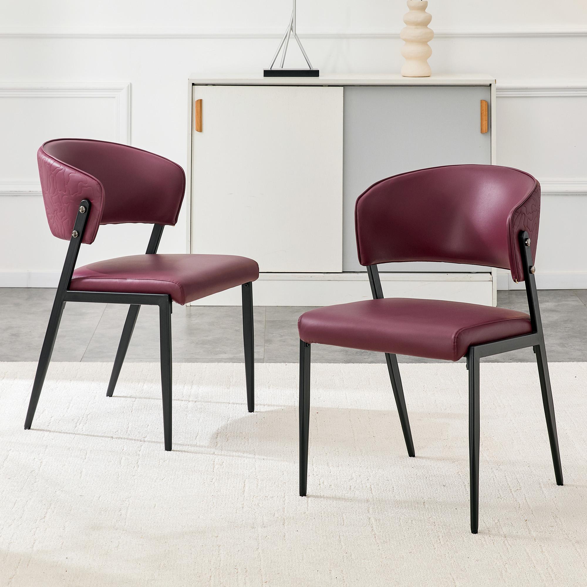 Dining Chair Set of 2 Modern
