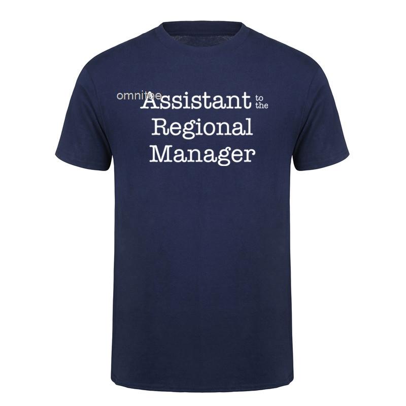 Funny Assistant To The Regional Unisexager Office TShirt Graphic Streetwear Short Sleeve ONeck Cotton T Shirts Unisex HJ061