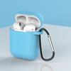 Silicone Mini Earphone Protective Case Storage Box with Lanyard for Air-Pods 1 2