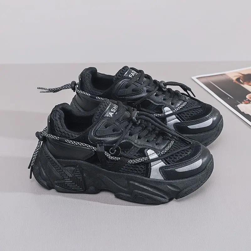Fashion New Arrival 2025 Lace Up High On Platform Shoes for Women Light Aesthetic Designer Luxury Y2k Fashion Woman Footwear Sale Deals