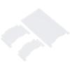2 Set Clear Acrylic Furniture Wall Spacer Adjustable Length Sofa Wall Stopper  Bedroom