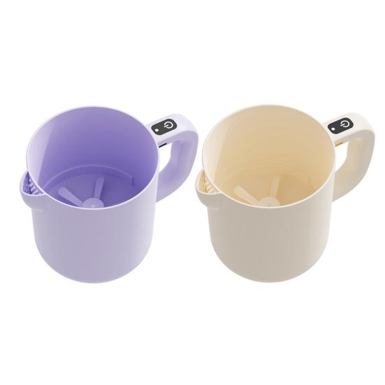 Electric Handheld Mixer Rechargeable Egg Beater Rice Washer Mixing Bowl 1L Multipurpose Baking Tool for Mixing Whipping