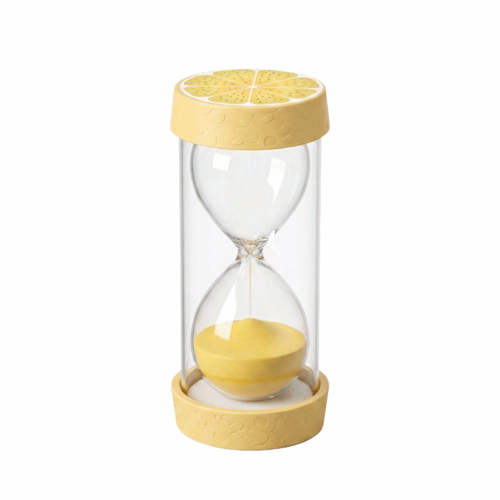 Portable Fruit Sand Clock Colorful Sand Hourglass Timer Stylish 3 Minutes Hourglass Child