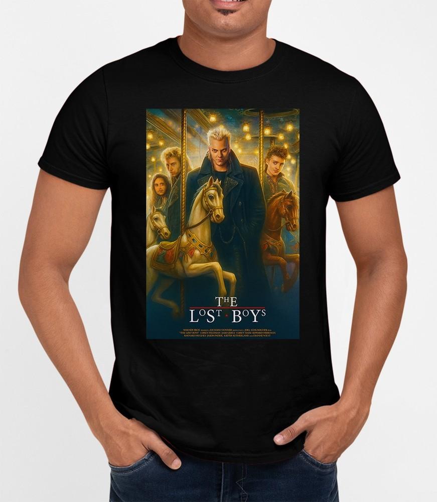 Lost Boys Ride T-Shirt Cool Retro Movie Film Classic Tee Gift Xmas Unisex T-Shirt S