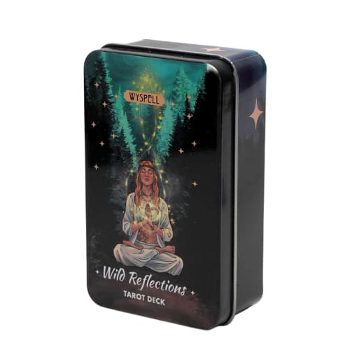 1 Box of Tarot Cards, Gold Plated Tarot Cards with Paper Instructions, Divination Game, Guided Tarot Card Deck, Tarot Cards Enhance Intuition and Pers