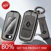 Hub Caps Zinc Alloy Leather Car Key Case Cover Shell For Renault Kwid 2023 Kadjar Captur Megane Stepway Sandero Logan Clio 2022 
