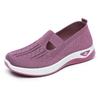 New Middle-aged and Elderly Spring Versatile, Breathable and Comfortable Soft-soled Walking Is Not Tired, and One Foot Is Pedal Casual Shoes for Women
