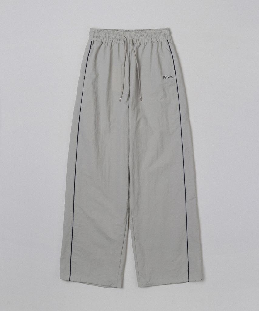 Peulibeo07 Side Line Nylon String Pants [Frsp06Pt04]_Gray