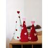12/15/20cm Romantic Valentine's Day Love Christmas Tree Tabletop Decoration, Heart Decorative Proposal Wedding Party Scene Decoration