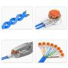 50pcs Waterproof Telephone Line Connector Data Phone Wire Butt Splice Ports K1/K2/K3 Crimp Terminal Connectors Assortment Kit