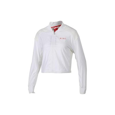Sportswear Logo Zip Short Jacket Women Jackets White 922102-100