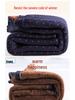 Warm Fleece-Lined Floral Pants for Elderly Women, Loose Fit, Thick Cotton, Ideal for Outdoor Wear