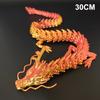 30CM 3D Printed Gem Dragon Crystal  Toy Rotatable Articulated Dragon Gift For Kids With ADHD Perfect For Birthdays Gift