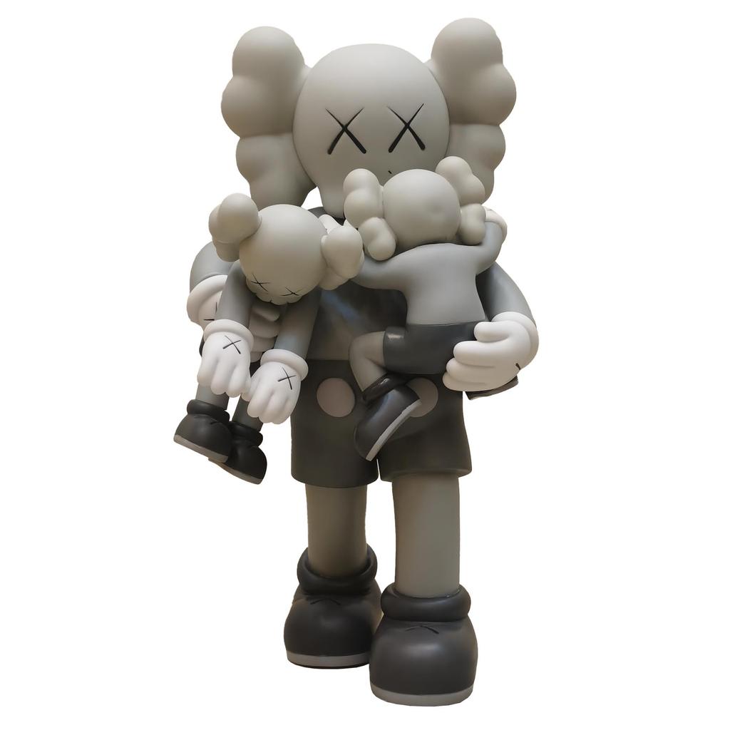 Kaws Semi-Dissected Bear Figure Ornament - Trendy Decorative Toy for Living Room Collection Gift