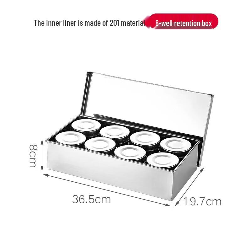 Stainless Steel Food Sample Retention Box Set 201 Stainless Steel
