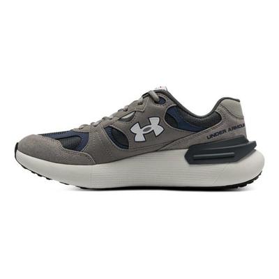 Phantom Lux Pohodlná sportovní tkanina Kůže Nízké ležérní běžecké boty Unisex tenisky Světle šedá 3028615-103
