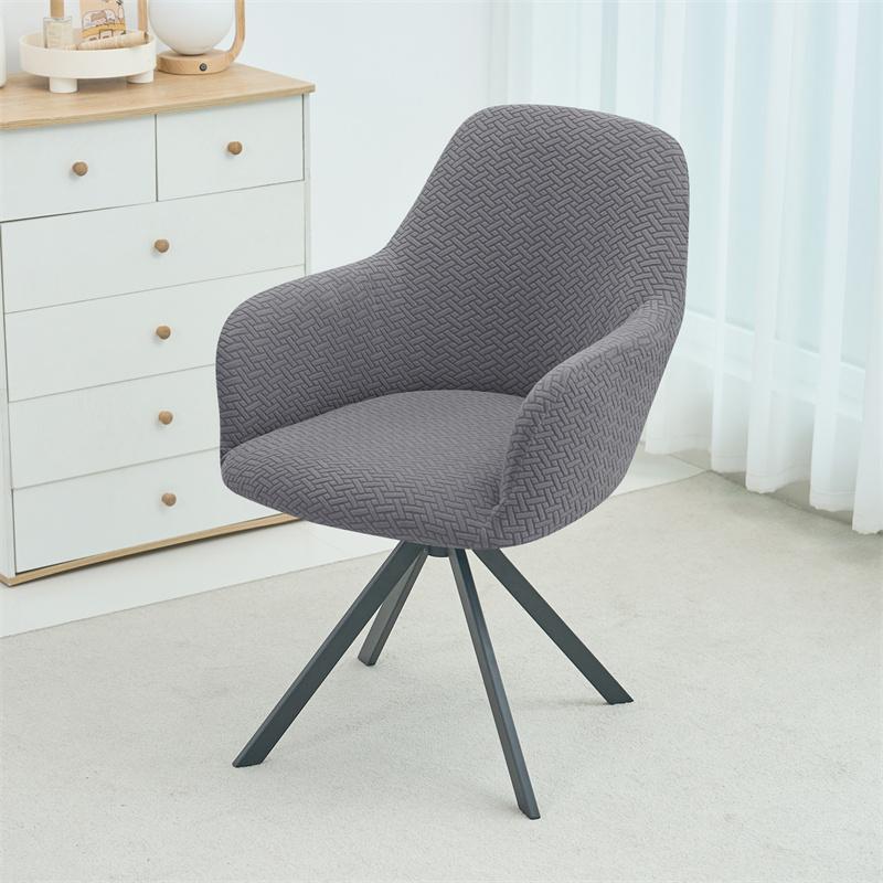1/2/4/6 buc Huse Elastice pentru Scaune de Dining cu Brațe Înalte Jacquard Husă Elastică pentru Scaun de Birou Hotel Bar Scaune Husă de Sezut Living
