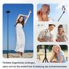 Bluetooth Selfie Stick Tripod: Anti-Shake, Automatic Retractable, Portable Remote Control Phone Holder for Travel.