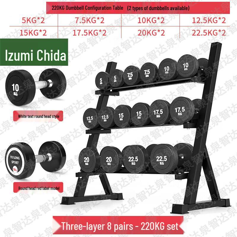 Quanzhida Fixed Dumbbells & Storage Racks