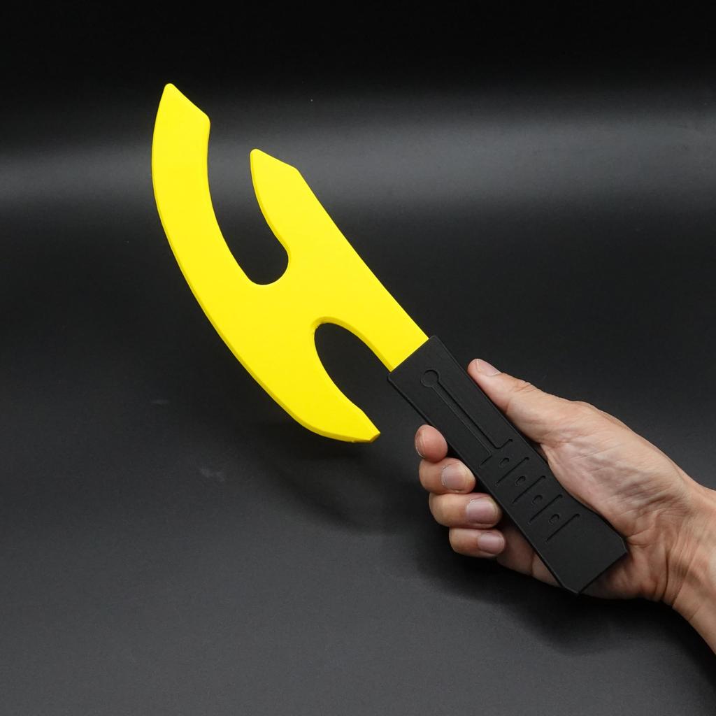 CosJ World Trigger Futatsuki-style Cosplay Prop Sword (Konami Kirie style) - Set of 2 Weapons