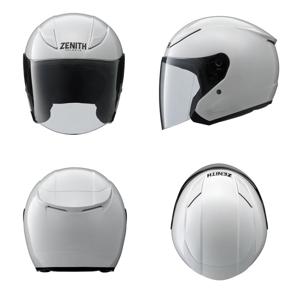 Yamaha Motor Motorcycle Helmet Jet ZENITH Pearl White L Size Co., Ltd. (Yamaha) YJ-20 (58-59cm) 90791-2343L
