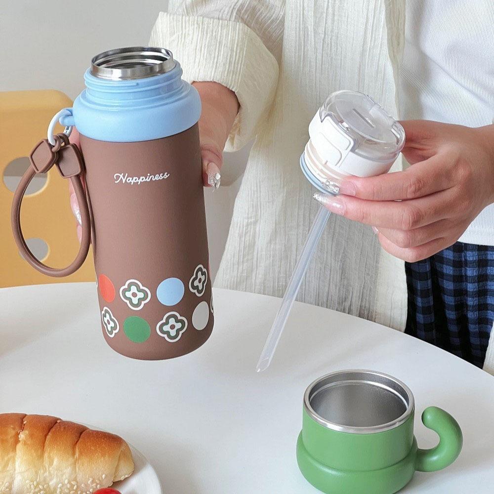 

Creative Gift 316 Stainless Steel Insulated Cup 500ml Leak Proof Coffee Mug Portable Durable Hot Cold Water Bottle Sports 50ml