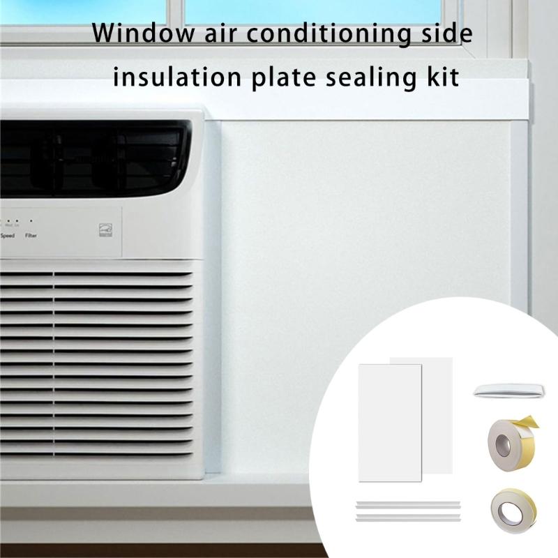 Multipurpose Noise Reducing Plastic Seal Set Insulates Window Panel Dustproof Pollens and Outdoor Air Daily Casual Use
