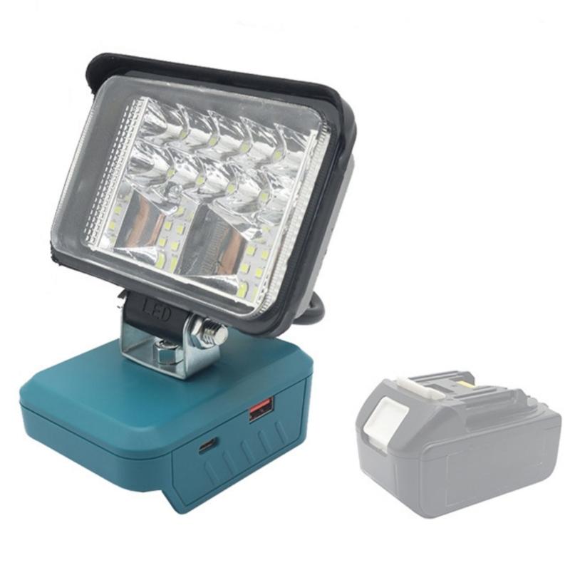 Impermeable ABS Building Flood Light With Tool Battery Agreement And Intelligent Charging Connection