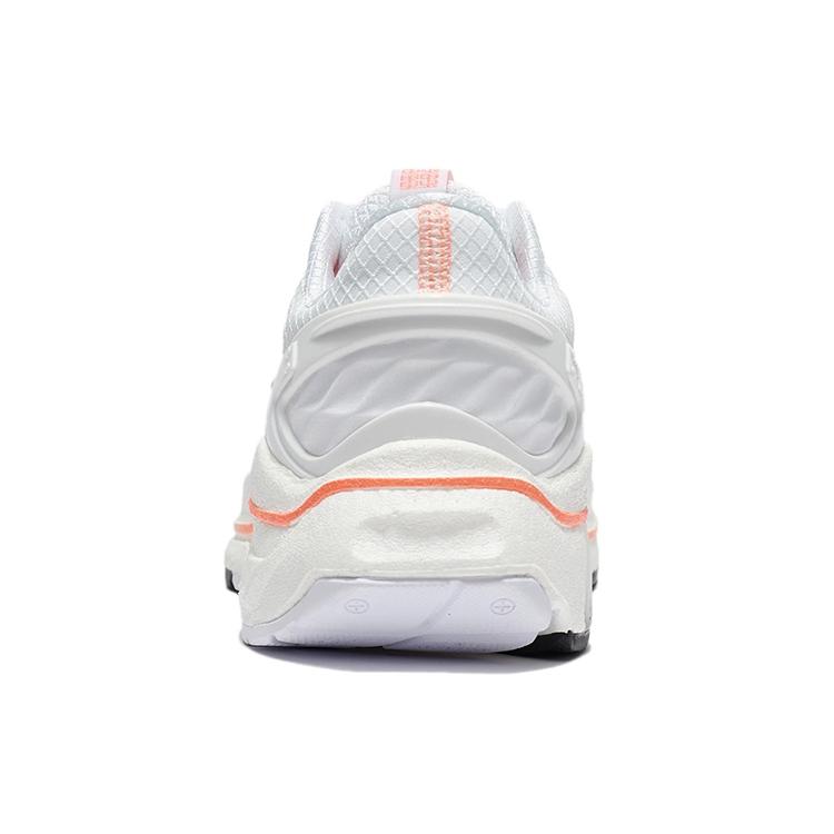 Li Ning Furious Rider 5.0 BOOM Technology Low top Running Shoes Women's White Orange ARZR002-14
